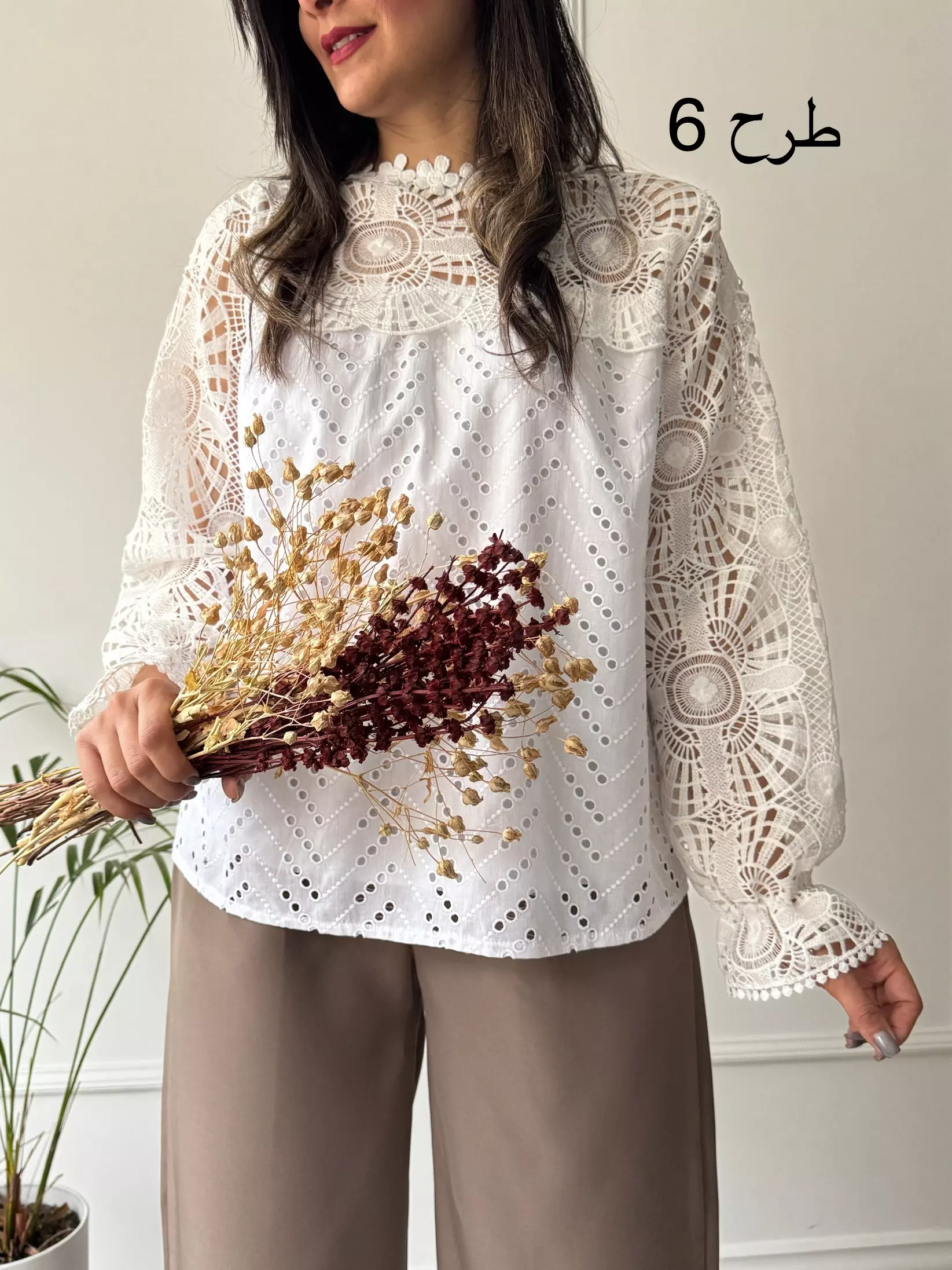 شومیز خامه دوزی گلسا